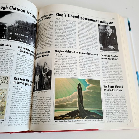 Chronicle of Canada book. 1990. - Picture 12 of 14